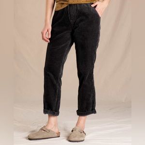 Toad&Co Del Rey Pull-On Pant in Soot (Charcoal)